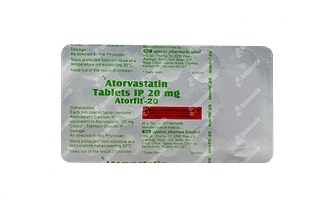 Atorfit 20 Tablet 15