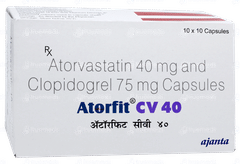 Atorfit Cv 40 Capsule 10