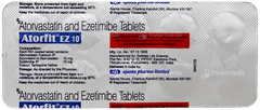 Atorfit Ez 10/10 Mg Tablet 10 Atorfit Ez 10/10 Mg Tablet 10