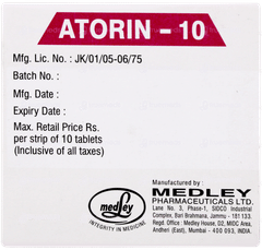 Atorin 10 Tablet 10