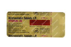 Atorin 20 Tablet 10 Atorin 20 Tablet 10