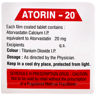 Atorin 20 Tablet 10