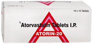 Atorin 20 Tablet 10