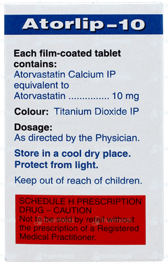 Atorlip 10 Tablet 15