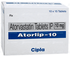 Atorlip 10 Tablet 15