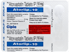 Atorlip 10 Tablet 15