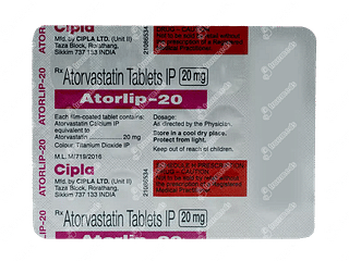 Atorlip 20 Tablet 15