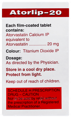 Atorlip 20 Tablet 15 Atorlip 20 Tablet 15
