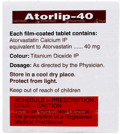Atorlip 40 Tablet 10