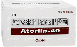 Atorlip 40 Tablet 10