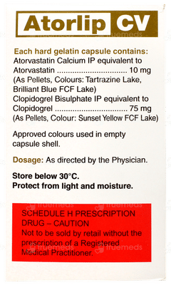 Atorlip Cv Capsule 10 Atorlip Cv Capsule 10