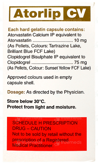 Atorlip Cv Capsule 10