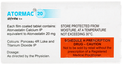 Atormac 20 Tablet 10 Atormac 20 Tablet 10