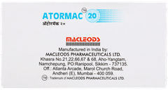 Atormac 20 Tablet 10 Atormac 20 Tablet 10