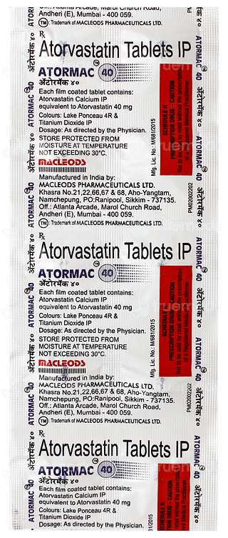 Atormac 40 Tablet 10