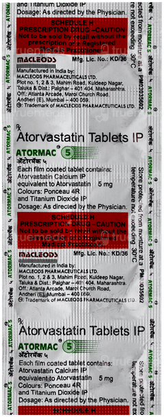 Atormac 5 Tablet 10