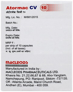 Atormac Cv 10 Capsule 10 Atormac Cv 10 Capsule 10