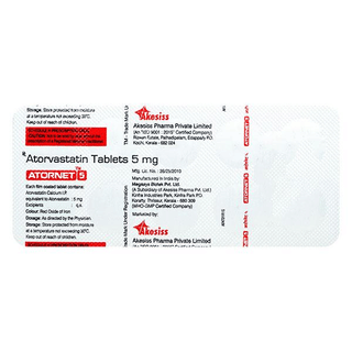 Atornet 5 Mg Tablet 10