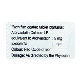 Atornet 5 Mg Tablet 10