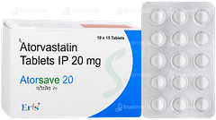 Atorsave 20 Tablet 15
