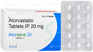 Atorsave 20 Tablet 15