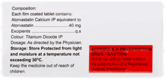 Atorsave 40 Tablet 15 Atorsave 40 Tablet 15