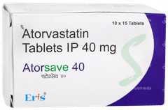 Atorsave 40 Tablet 15 Atorsave 40 Tablet 15