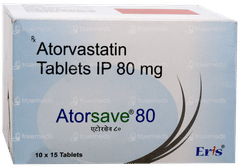 Atorsave 80 Tablet 15 Atorsave 80 Tablet 15
