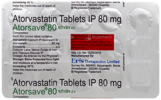Atorsave 80 Tablet 15