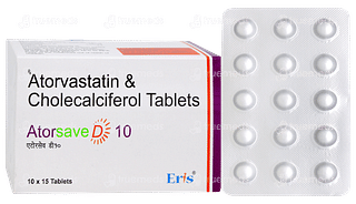 Atorsave D 10 Tablet 15