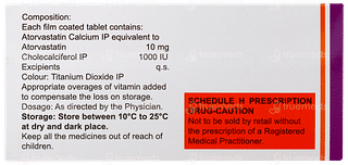 Atorsave D 10 Tablet 15