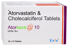 Atorsave D 10 Tablet 15