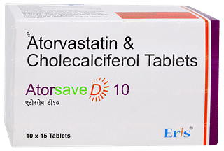 Atorsave D 10 Tablet 15