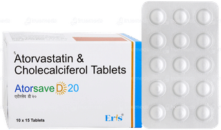 Atorsave D 20 Tablet 15