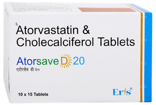 Atorsave D 20 Tablet 15
