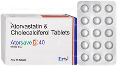 Atorsave D 40 Tablet 15