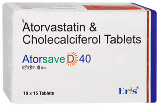 Atorsave D 40 Tablet 15