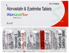 Atorsave Ez 10 Tablet 10