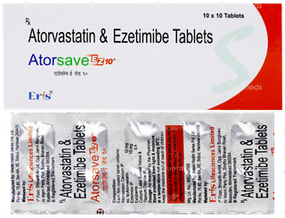 Atorsave Ez 10 Tablet 10