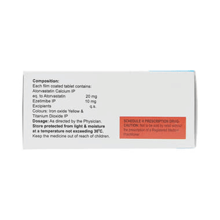 Atorsave Ez 20/10 MG Tablet 10