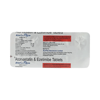 Atorsave Ez 20/10 MG Tablet 10