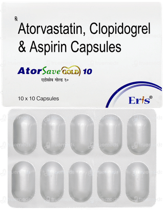 Atorsave Gold 10 Capsule 10