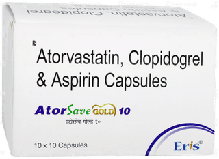Atorsave Gold 10 Capsule 10