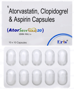 Atorsave Gold 20 Capsule 10