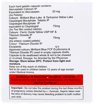 Atorsave Gold 20 Capsule 10