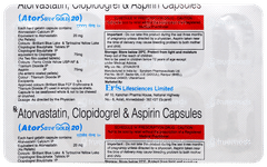 Atorsave Gold 20 Capsule 10 Atorsave Gold 20 Capsule 10