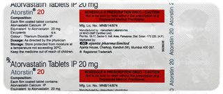 Atorstin 20 Tablet 10
