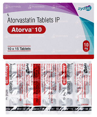 Atorva 10 Tablet 15