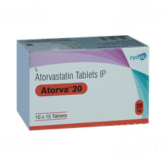 Atorva 20 Tablet 15 Atorva 20 Tablet 15