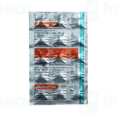 Atorva 20 Tablet 15 Atorva 20 Tablet 15